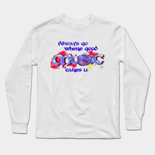 Music Long Sleeve T-Shirt